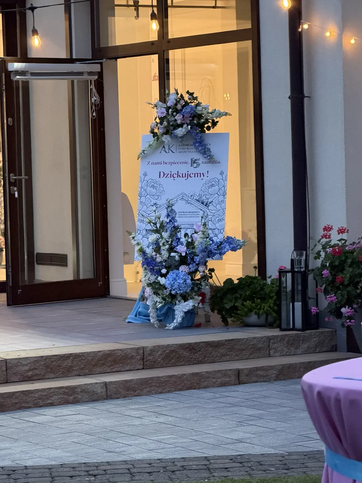 Dekoracja wydarzenia w Centrum Krajewscy